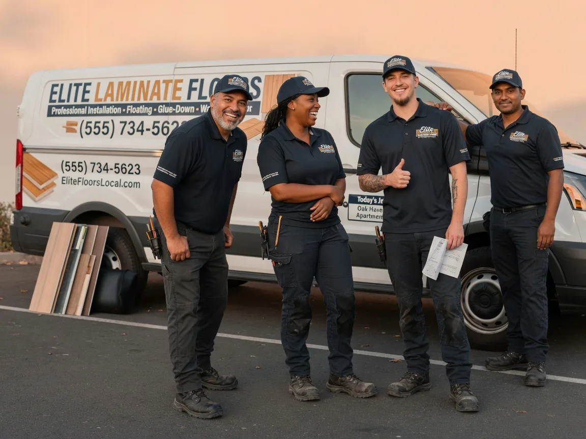Laminate flooring installation company in Scurry, TX